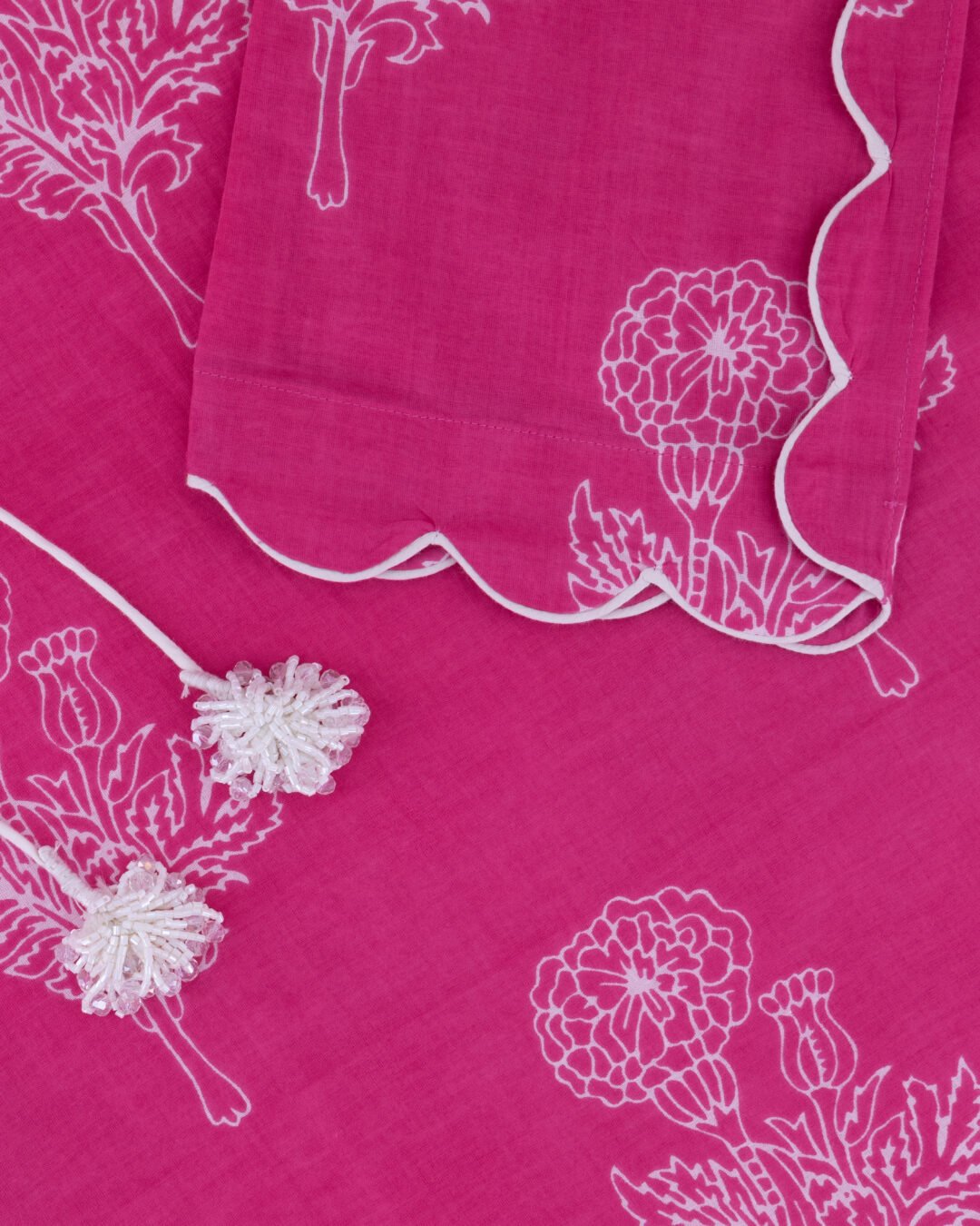 Daily wear cotton Scallop Kaftan - Image 2