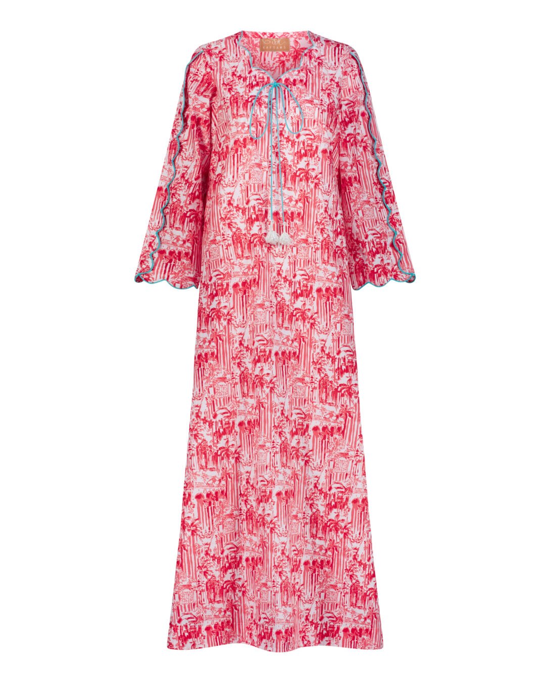 Daily wear cotton Scallop Kaftan