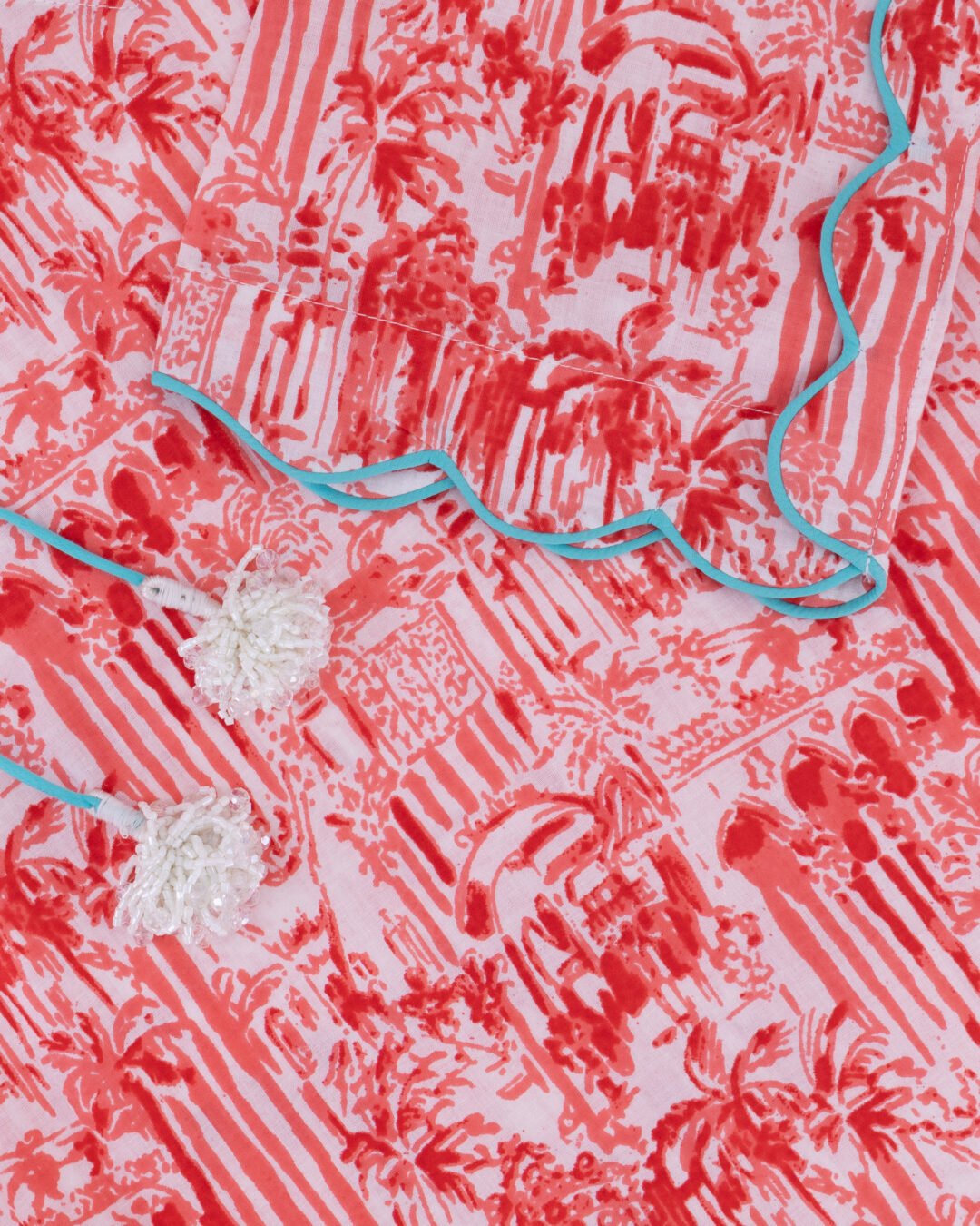 Daily wear cotton Scallop Kaftan - Image 2